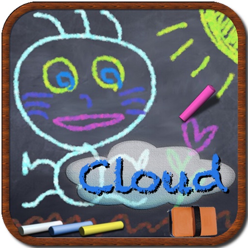 Cloud ChalkBoard for iPad