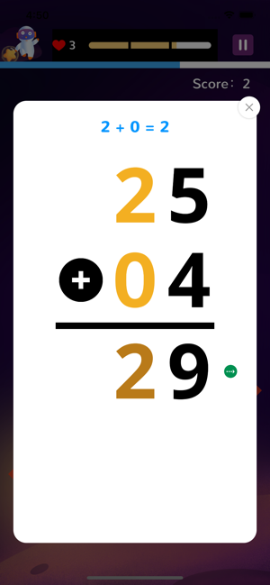 Math Space - Math Learner Game(圖7)-速報App