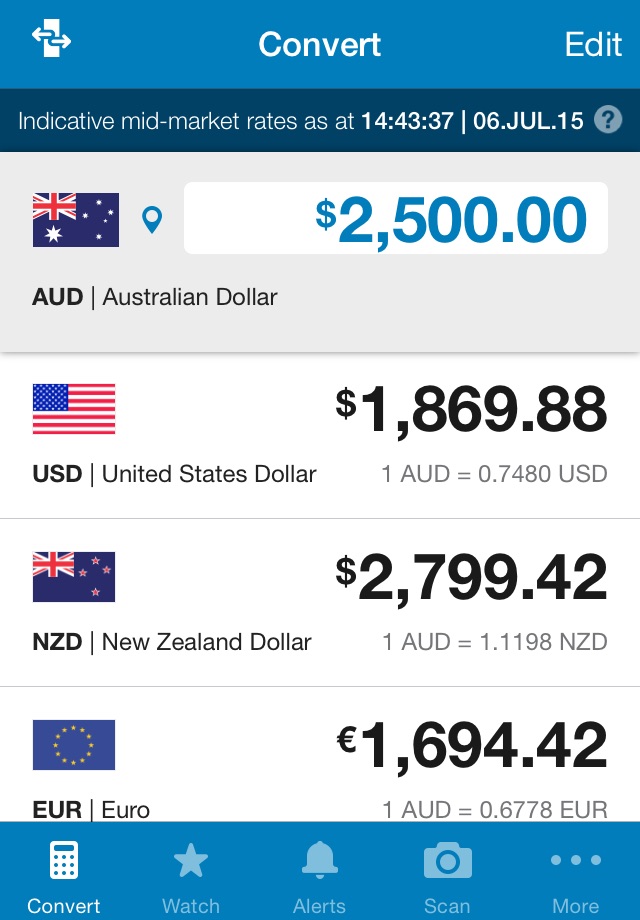 Currency by ANZ screenshot 2
