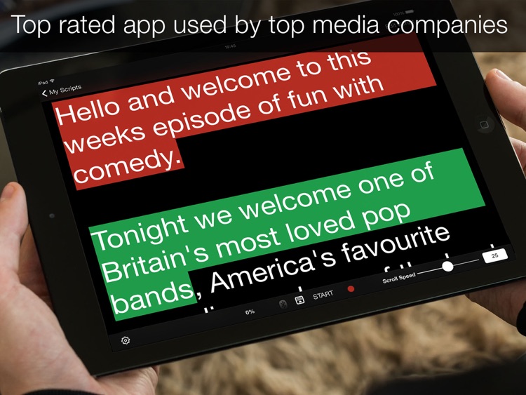 Teleprompter Pro screenshot-4