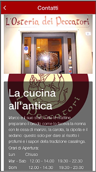 How to cancel & delete Osteria Dei Peccatori from iphone & ipad 2