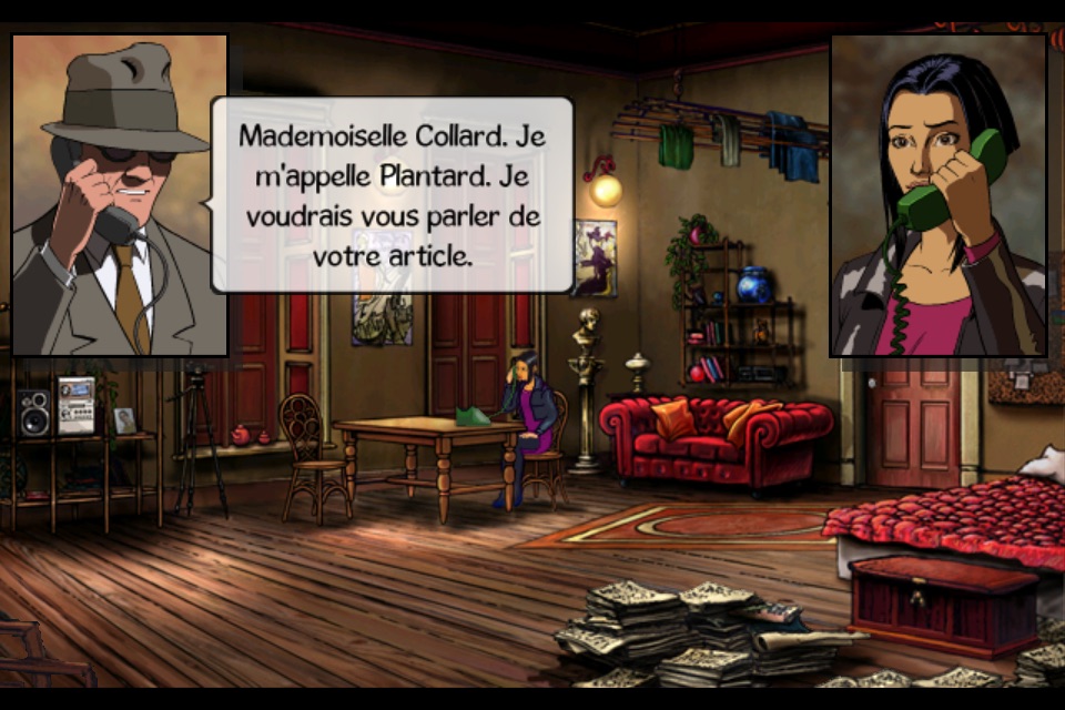 Chevaliers de Baphomet 1: DC screenshot 3