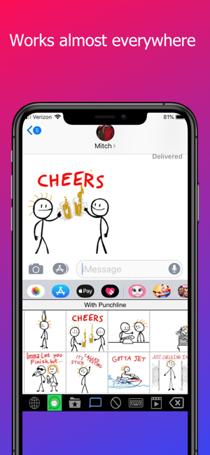 Stick Texting - Chat(圖7)-速報App