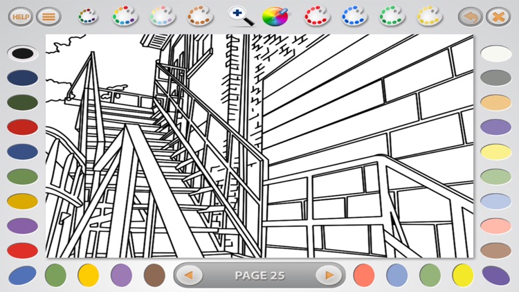 Places: Intricate Coloring screenshot-4