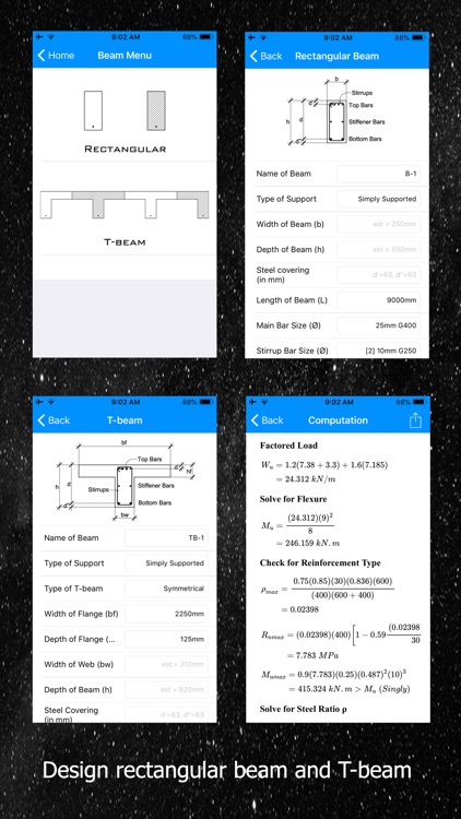 eStructural Lite: RCD-LRFD-SI screenshot-3