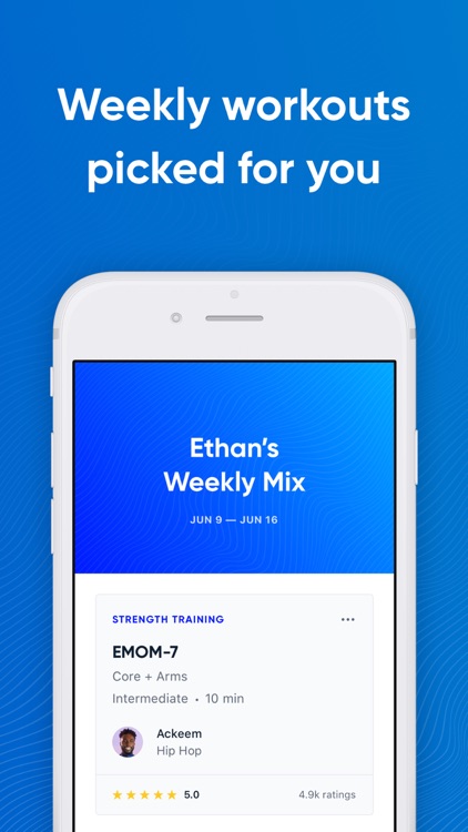 Aaptiv: #1 Audio Fitness App screenshot-5