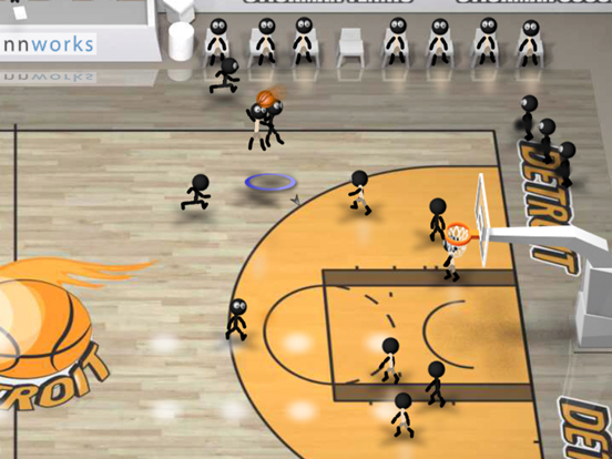 Скачать игру Stickman Basketball