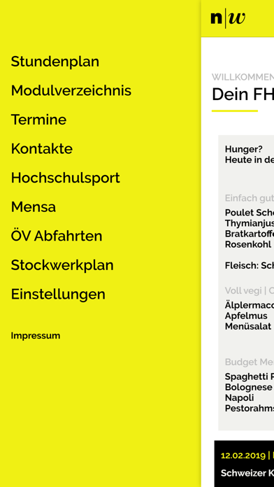 FHNW Campus App Muttenz screenshot 2