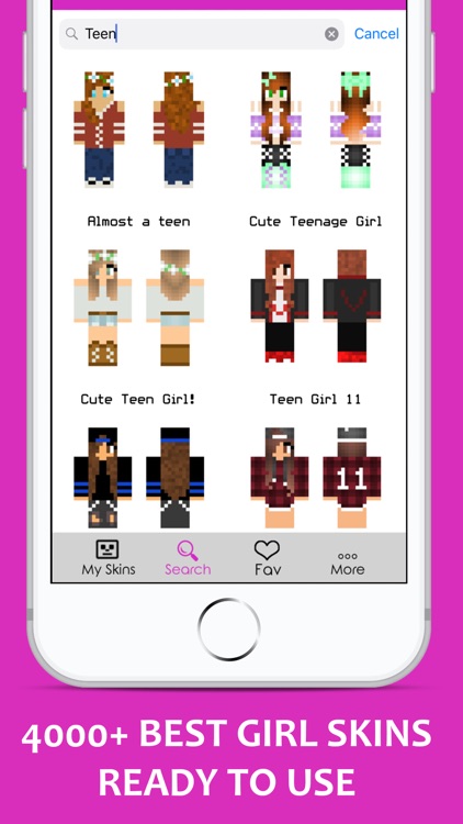 Best Girl Skins for Minecraft screenshot-3