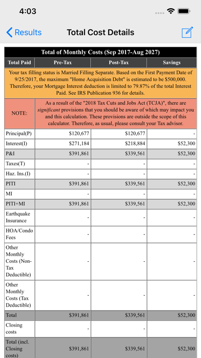 How to cancel & delete Loan Calculator & Tax Savings from iphone & ipad 4