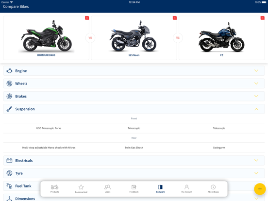 Screenshot #6 pour Bajaj Showroom App