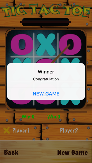TicTacToe - One & Two Player screenshot 4
