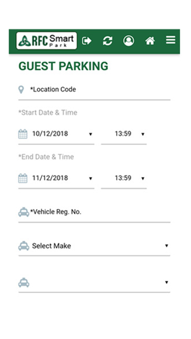 RFC Smart Park screenshot 2