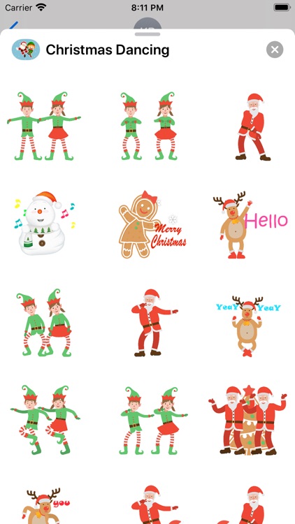 Christmas Dancing Animated