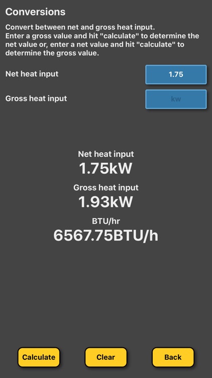 Radiator / BTU Calculator screenshot-6