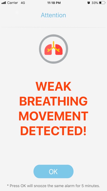 Sense-U Baby Breathing Monitor screenshot-3
