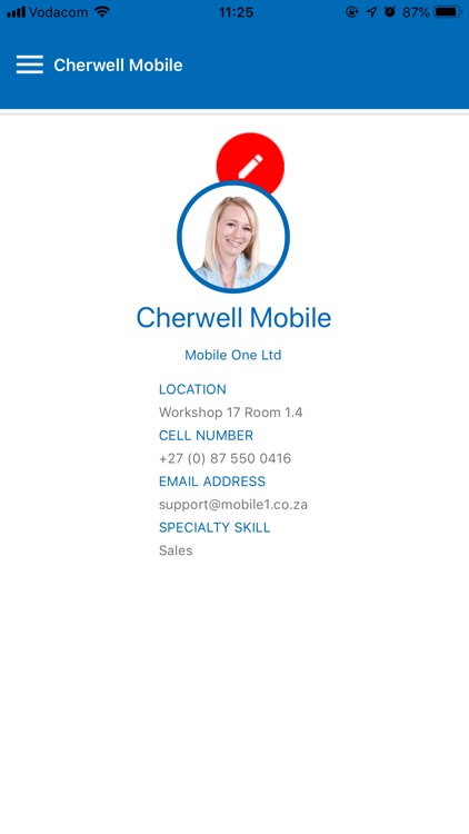 Cherwell Mobile For BGL