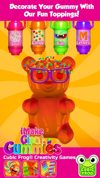 Gummy Bear Maker Candy Design! screenshot-4
