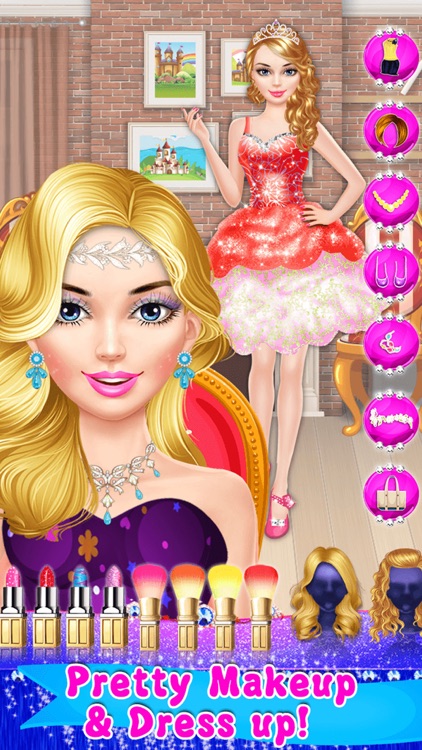 Princess Makeup Salon Girl screenshot-3