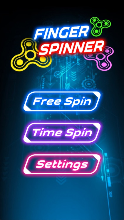 Finger Spinner: Glow by Hand