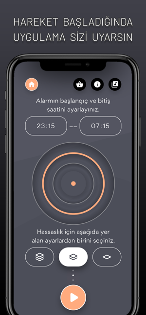 Deprem Hareket Uyarı Sensörü