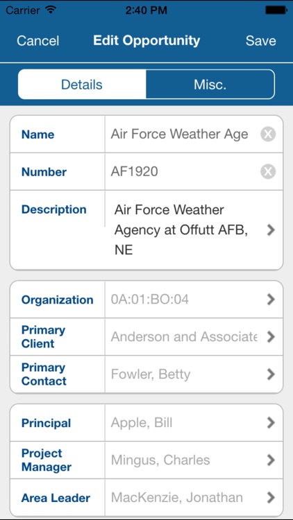 Deltek Touch CRM screenshot-4