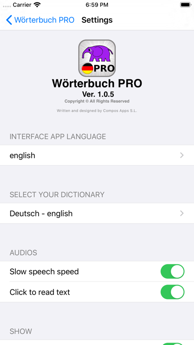 PRO - German Dictionary screenshot 4