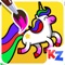 Kidzooly Coloring Book with  250+ Coloring Pages including 10+ categories to learn while coloring and painting 