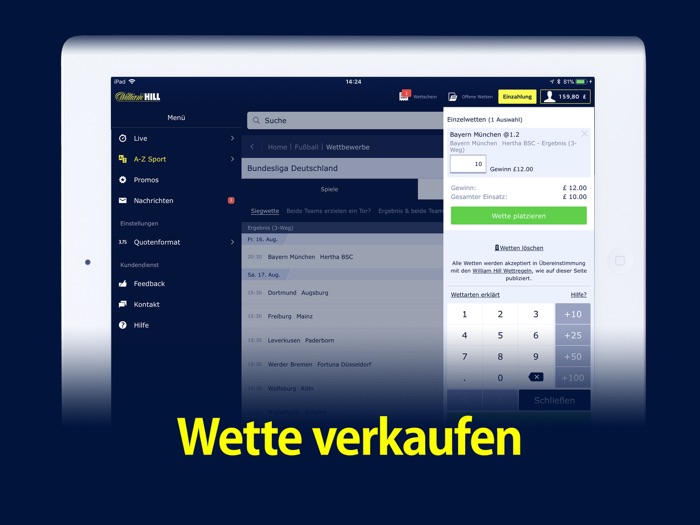 William Hill Sportwetten