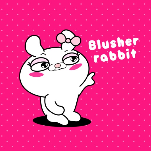 Blusher rabbit adult girls iOS App