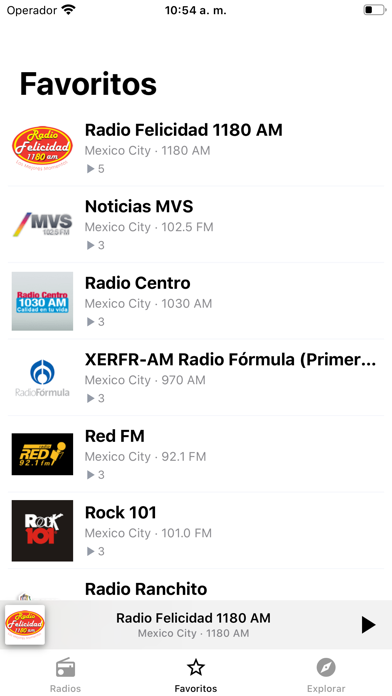 Radio FM México screenshot 4