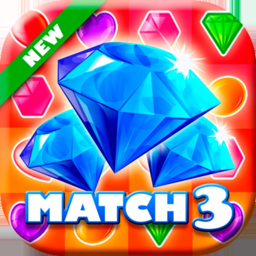 Jewel Match 3 2019 Arcade Icon