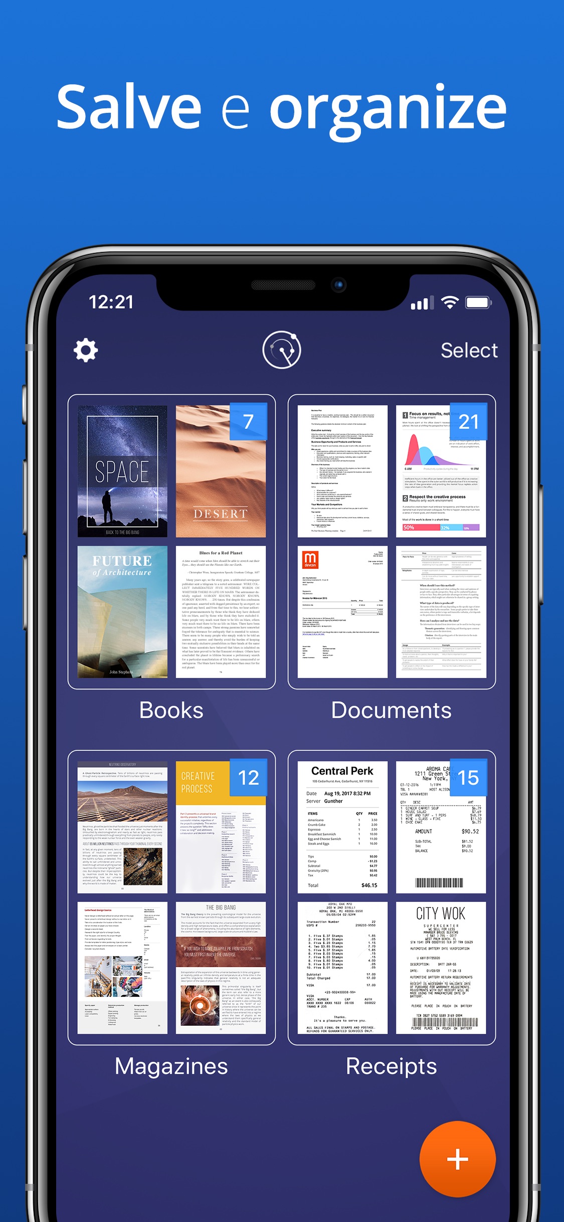 Screenshot do app Scanner Pro