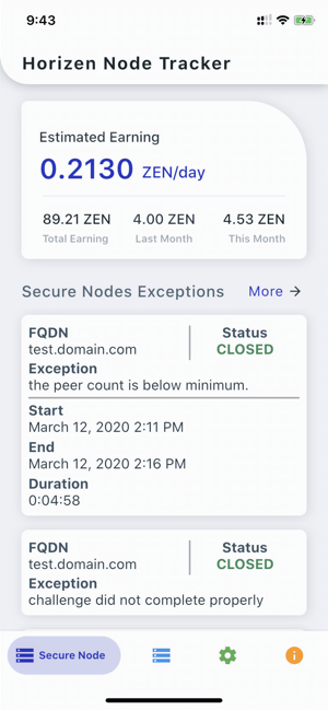 Horizen Node Tracker(圖2)-速報App