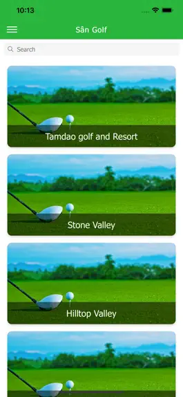 Game screenshot Golf Booking Online apk