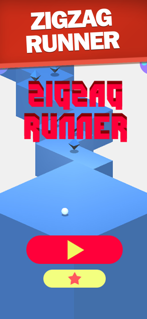 ZigZag Runner Ball