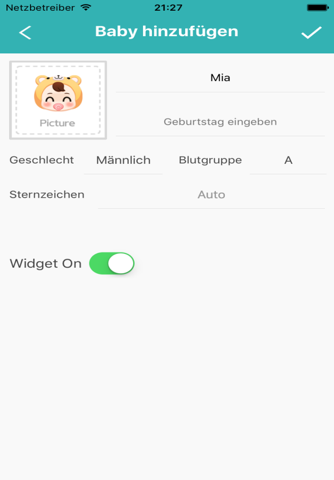 Baby Widget : Baby Tracker screenshot 3