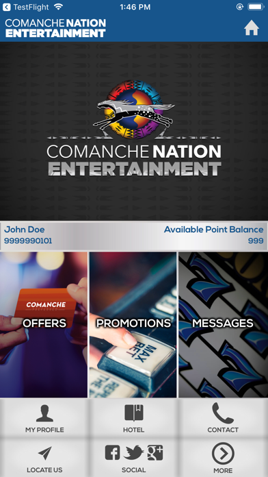 How to cancel & delete Comanche Nation Ent. Rewards from iphone & ipad 1