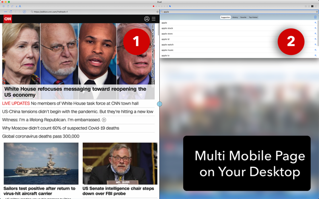 Dual - Mobile Multi Web View(圖3)-速報App