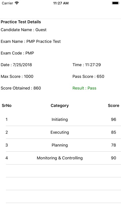 Exam Sim For PMP screenshot-5