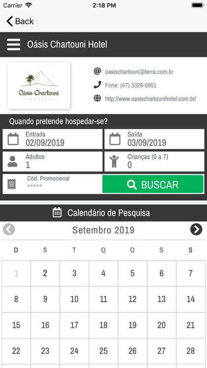 Oásis Chartouni Hotel