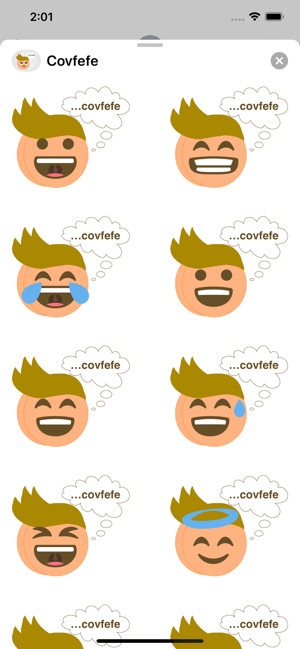 Covfefe Premium Stickers(圖4)-速報App