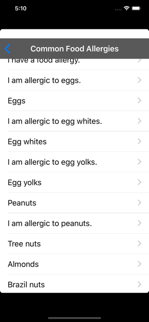 Food Allergies - Italian(圖6)-速報App