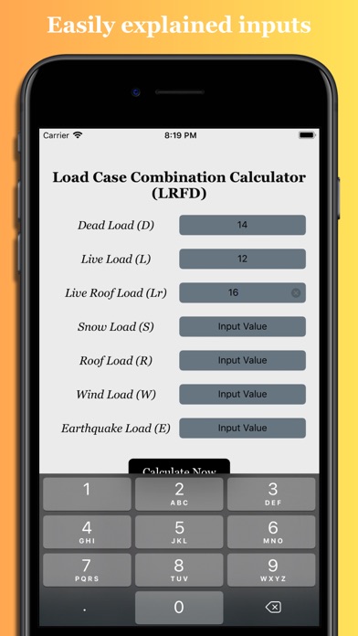 How to cancel & delete Load Case Combo Calculator from iphone & ipad 2