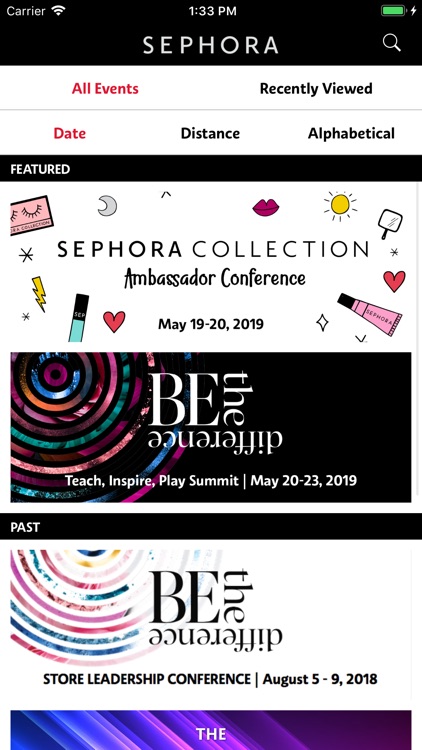 Sephora Corporate Events