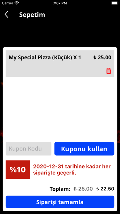 My Pizza Adana screenshot 3