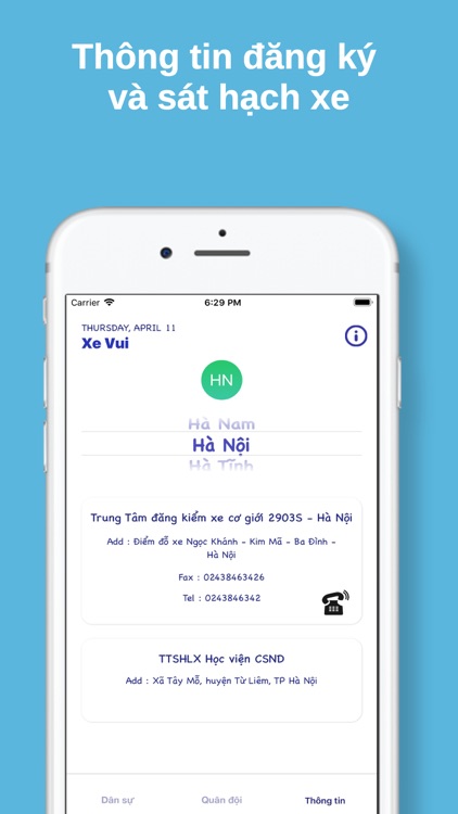 Xe Vui - Tra cứu thông tin xe screenshot-3