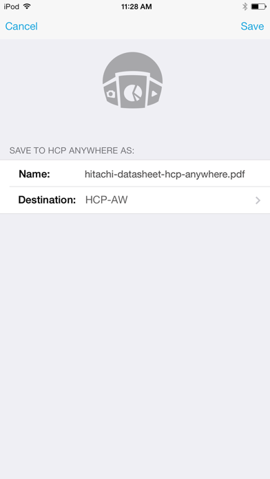 How to cancel & delete HCP Anywhere for BlackBerry from iphone & ipad 4