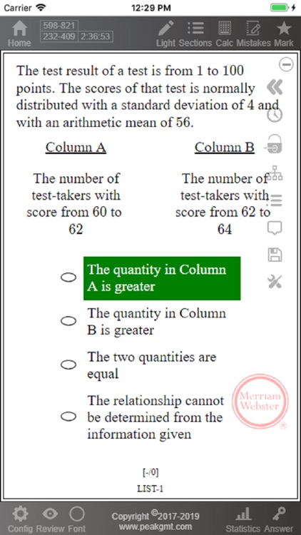 Practice 5 for GRE® Test screenshot-5