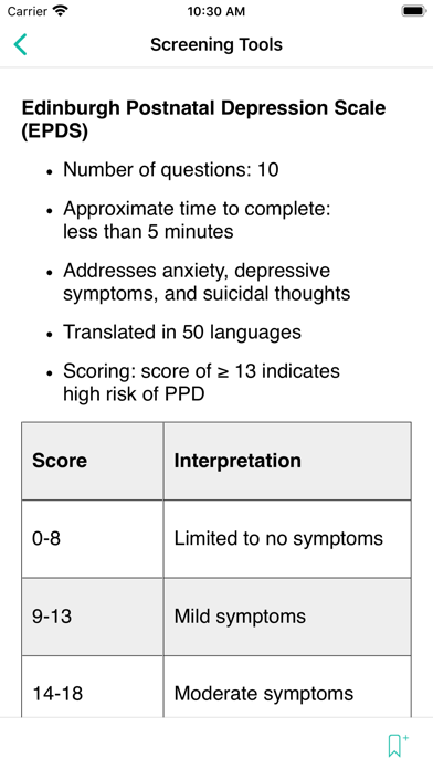 How to cancel & delete APGO Perinatal Depression from iphone & ipad 3